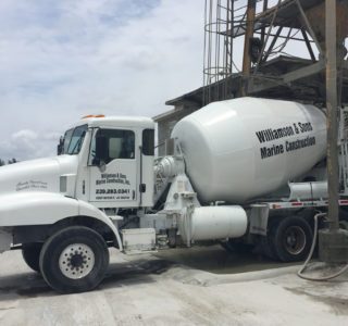 We inventory and mix our own concrete at our manufacturing plant in Cape Coral.