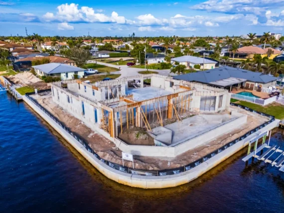 Custom engineering of vinyl seawalls by Williamson & Sons Marine Construction